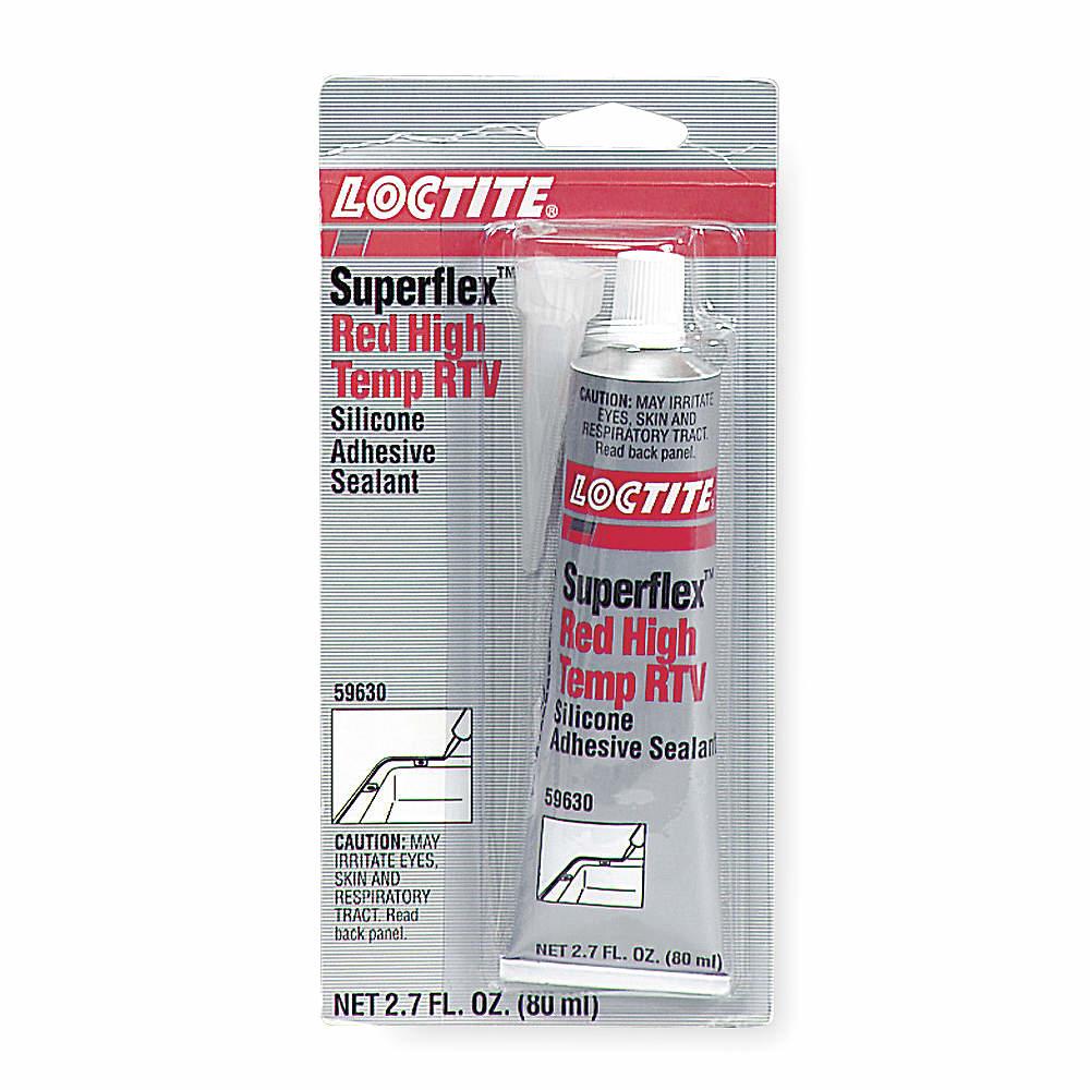 SILICONE RTV SUPERFLEX RED HIGH TEMP 80ML RED | Guillevin