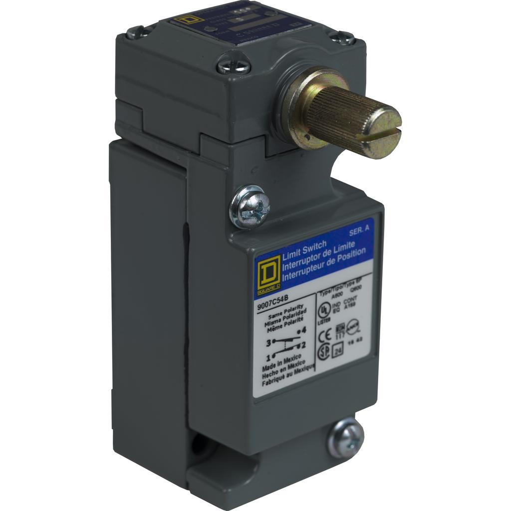 Light Switch Spring Return LIMIT SWITCH 1-NO 1-NC ROTARY HEAD SPRING RETURN | Guillevin