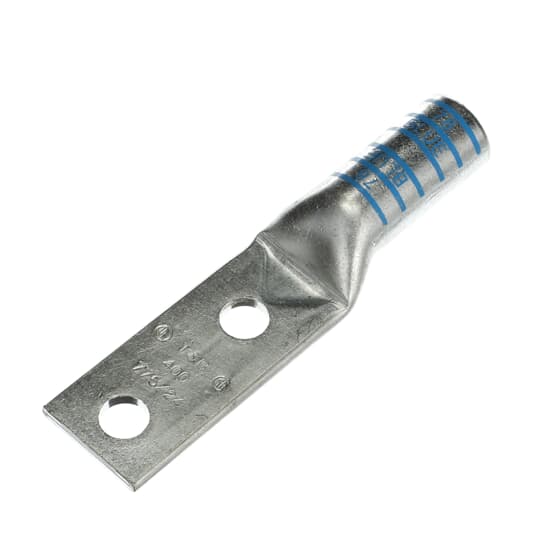 LUG COMPRESSION 400MCM COPPER WIRE 2-HOLE 1/2