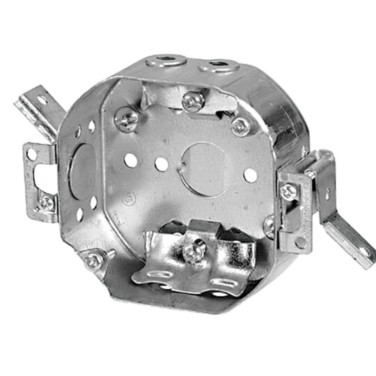 BOX METAL OCTAGONAL 4X 1-1/2