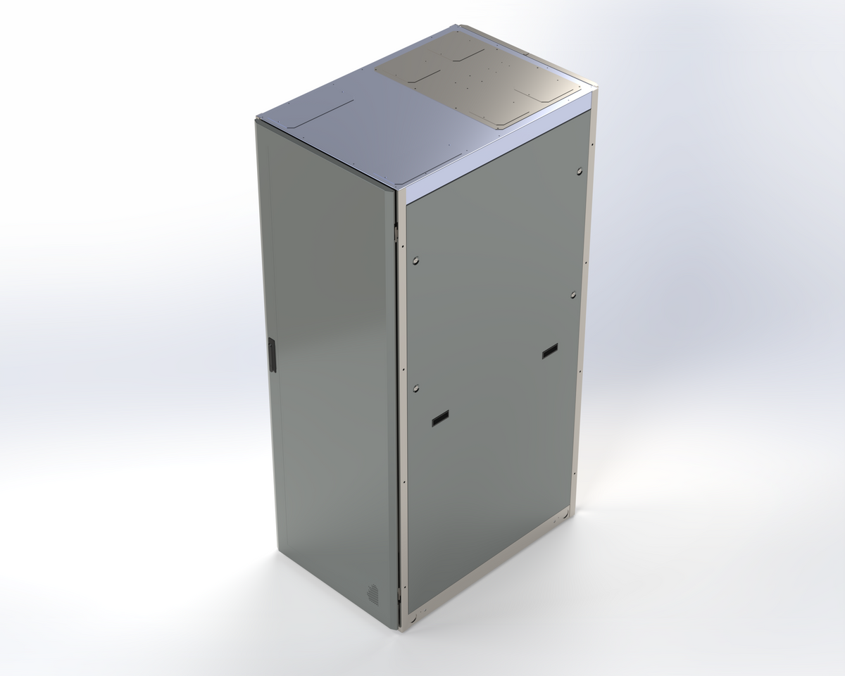 Stand Alone Cabinet 44U 42" CB4KNW-274442-BK