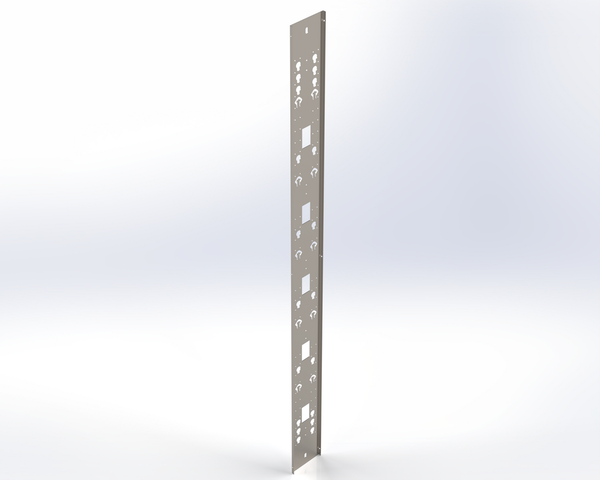 CONDUIT D'ACCESSOIRES UNIVERSEL 6"L POUR 44RU - NOIR