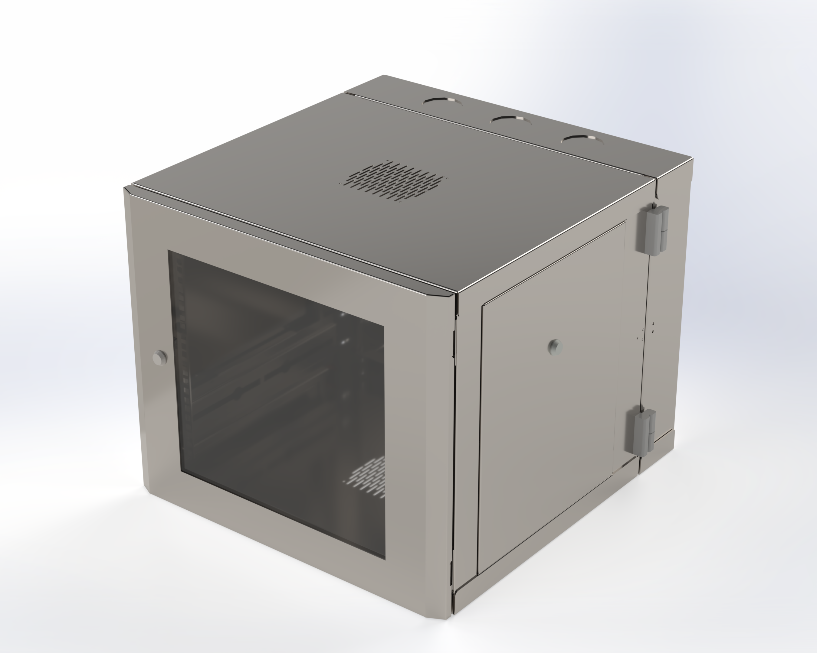 Wall Mount Cabinet 9U 22" WMCRE1-190922-BK