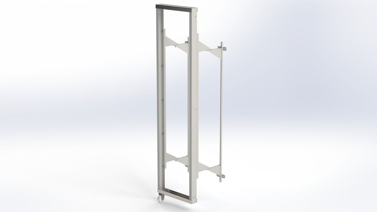RACK PIVOTANT 20"L X 18"P 44RU NOIR