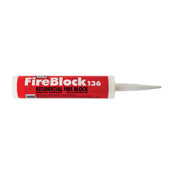 CAULK RESIDENTIAL FIRE BLOCK FOR WIRE & CONDUIT RED | Guillevin