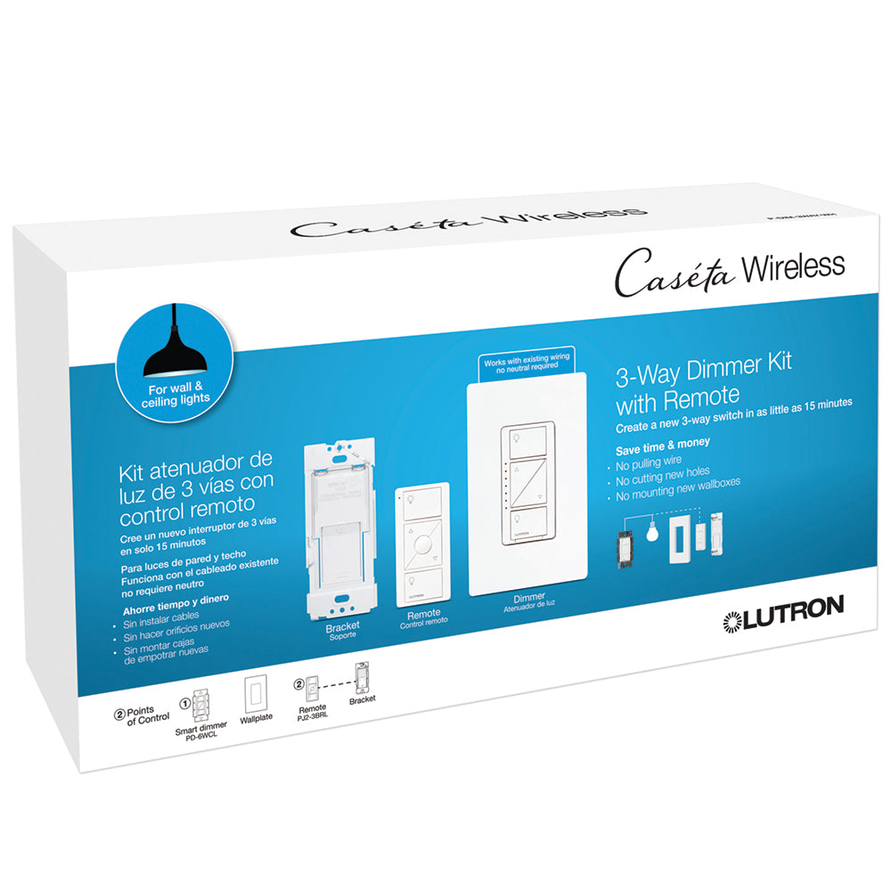 CASETA DIMMER 3-WAY KIT WITH REM CANADA | Guillevin