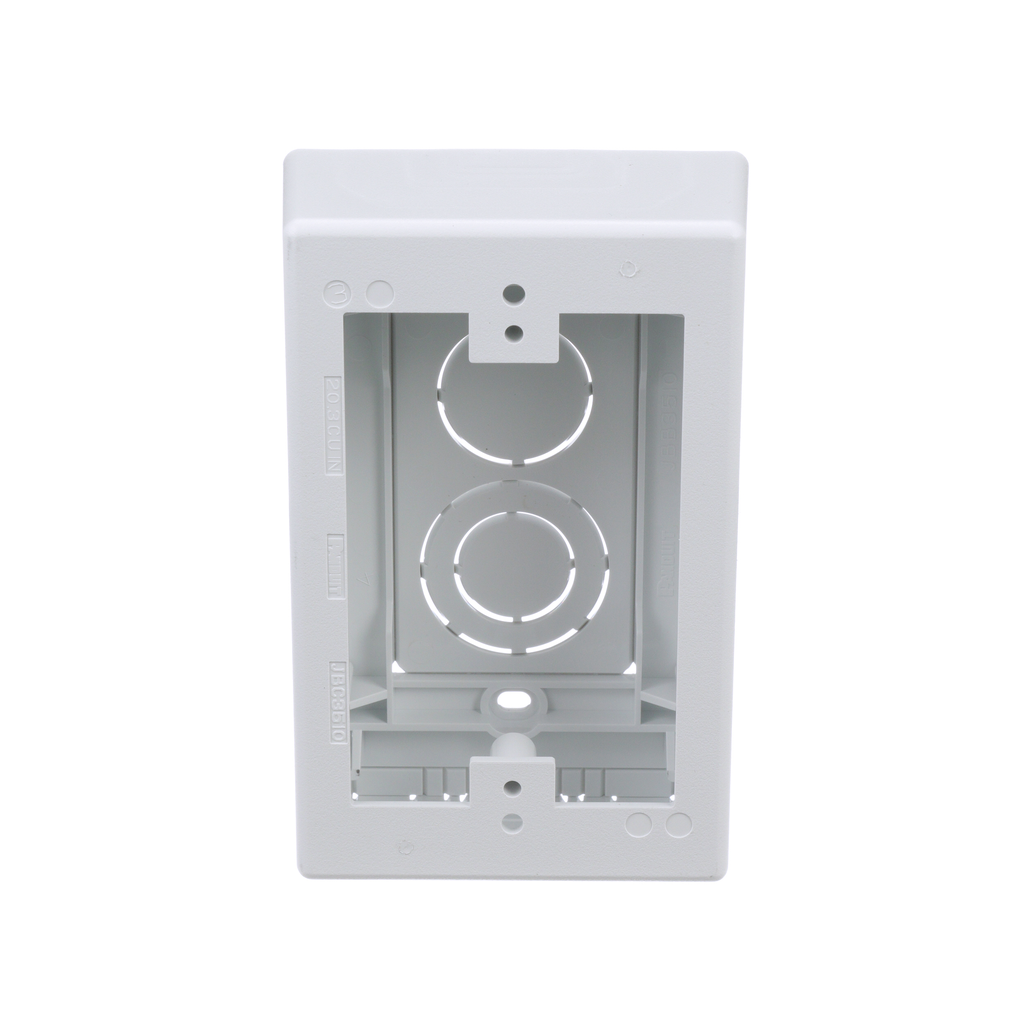 Surface Raceway, Low Voltage Junction Box, White JBX3510WH-A | Guillevin