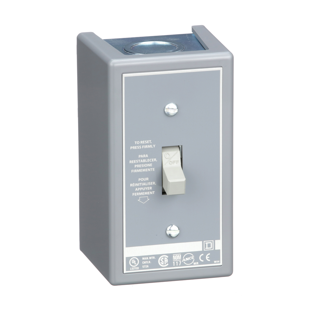 STARTER MANUAL 2P 277VAC TOGGLE SWITCH NEMA-1 ENCL | Guillevin