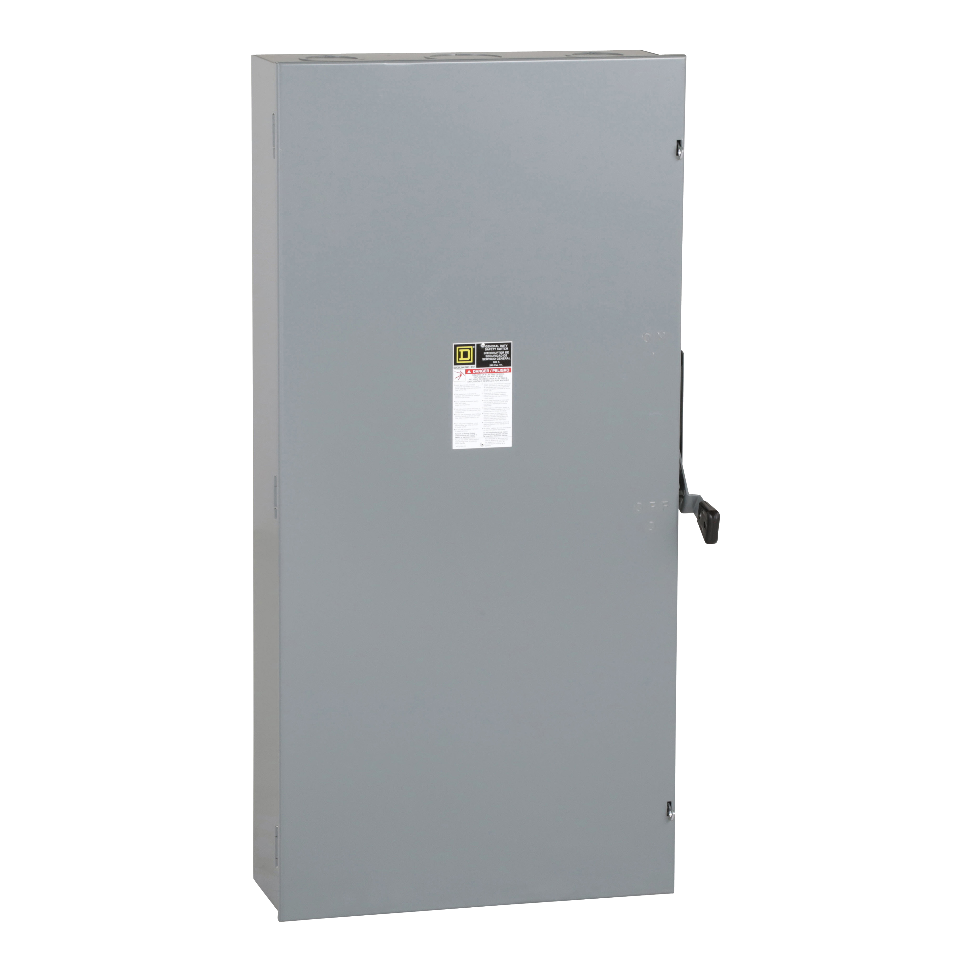 Duふぃ SWITCH FUSED 600A 2P 3W 120/240V FOR 2-CARTR FUSE NEMA-1 | Guillevin