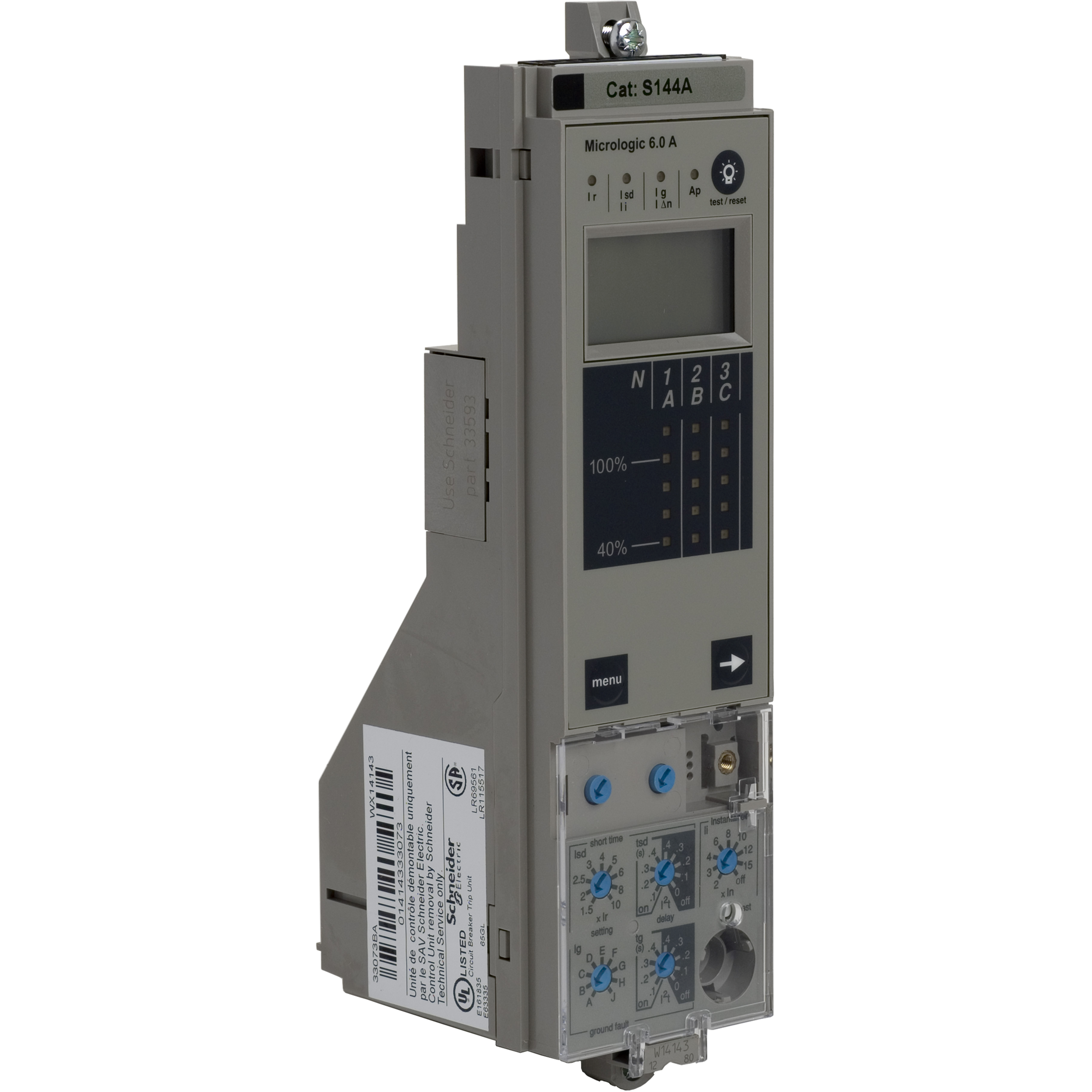CIRCUIT BREAKER MICROLOGIC TRIP UNIT | Guillevin