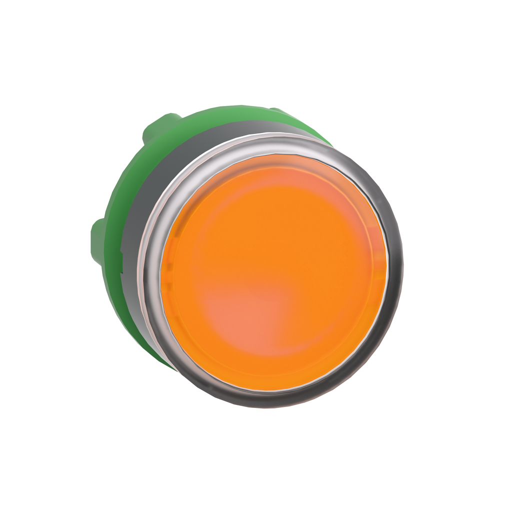 HEAD OPERATING FOR 22MM ILLUM PUSH BUTTON FLUSH YELLOW | Guillevin