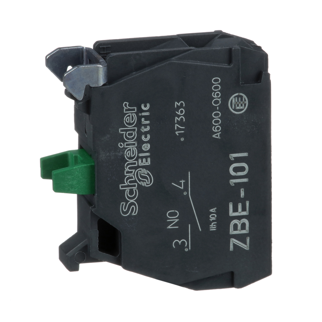 CONTACT BLOCK 1NO ADD-ON FOR 22MM PUSHBUTTON/SWITCH | Guillevin