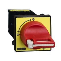 SWITCH MANUAL 3P 20A 600V PADLOCKING HANDLE RED/YELLOW | Guillevin