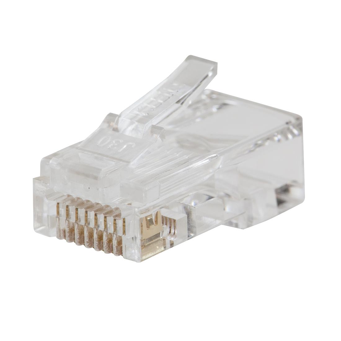 CONNECTORS PASS-THRU RJ45 CAT6 50 PK. | Guillevin