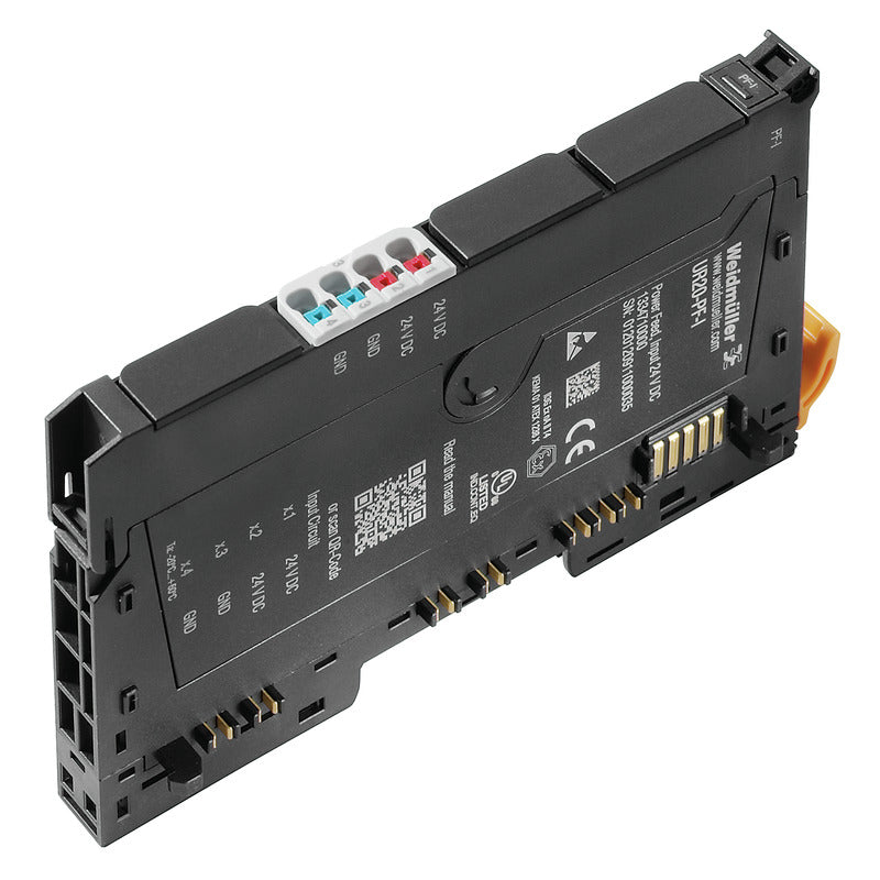 Power feed module (I/O), Power-feed module, PUSH IN, -20 °C ... +60 °C ...